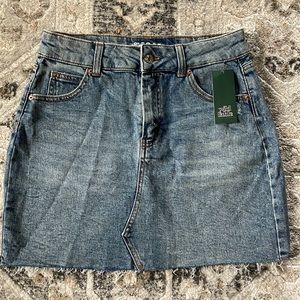 Brand New with Tags Denim Mini Skirt